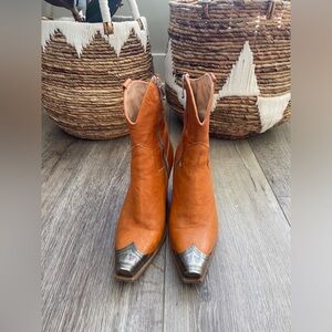 Free People Brayden Western Boot Size 38